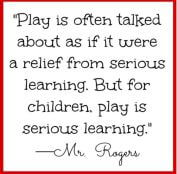BABIES AND CHILDREN LEARN THROUGH PLAY
