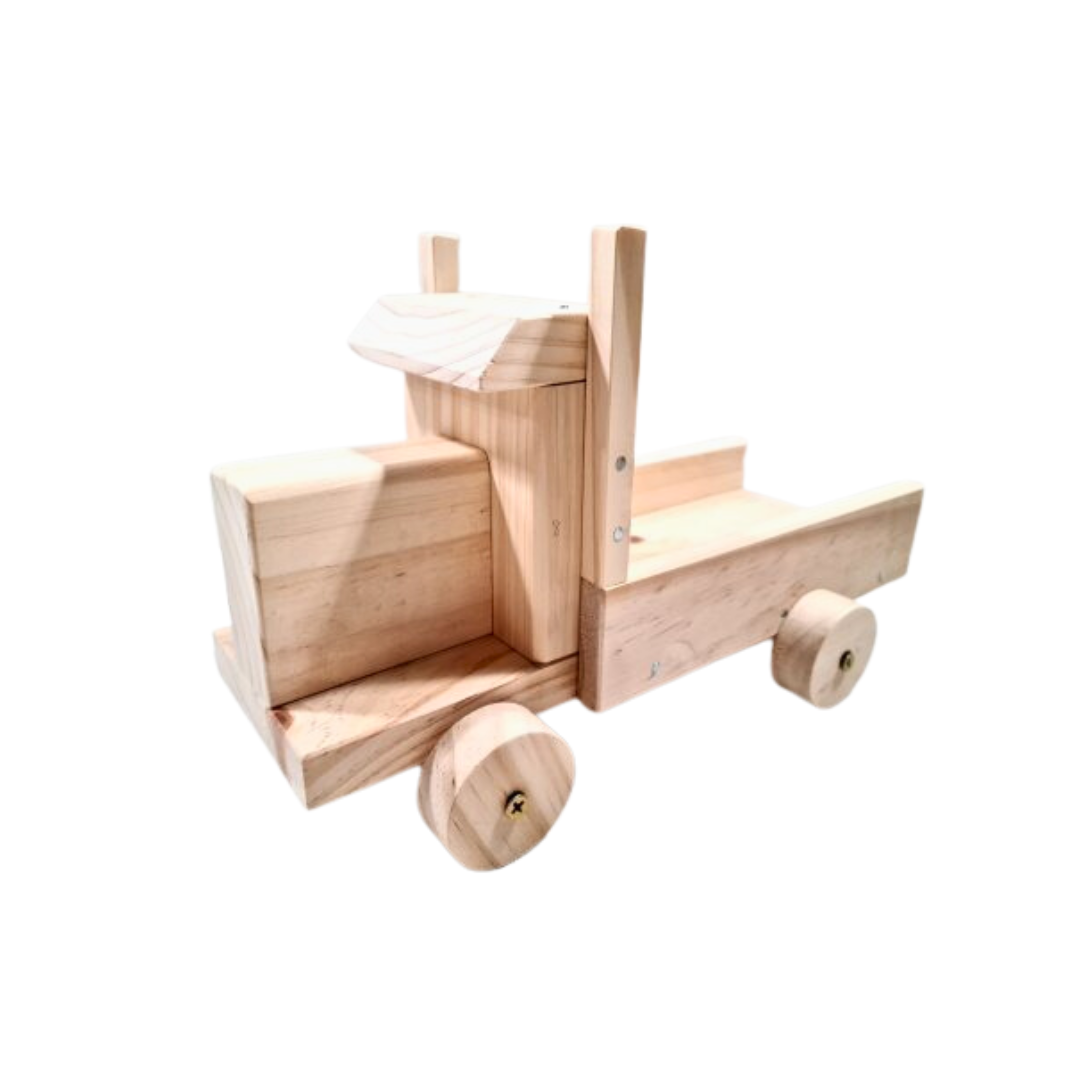 Build Your Own Wooden Toy Truck Kit - I Love Wooden Toys