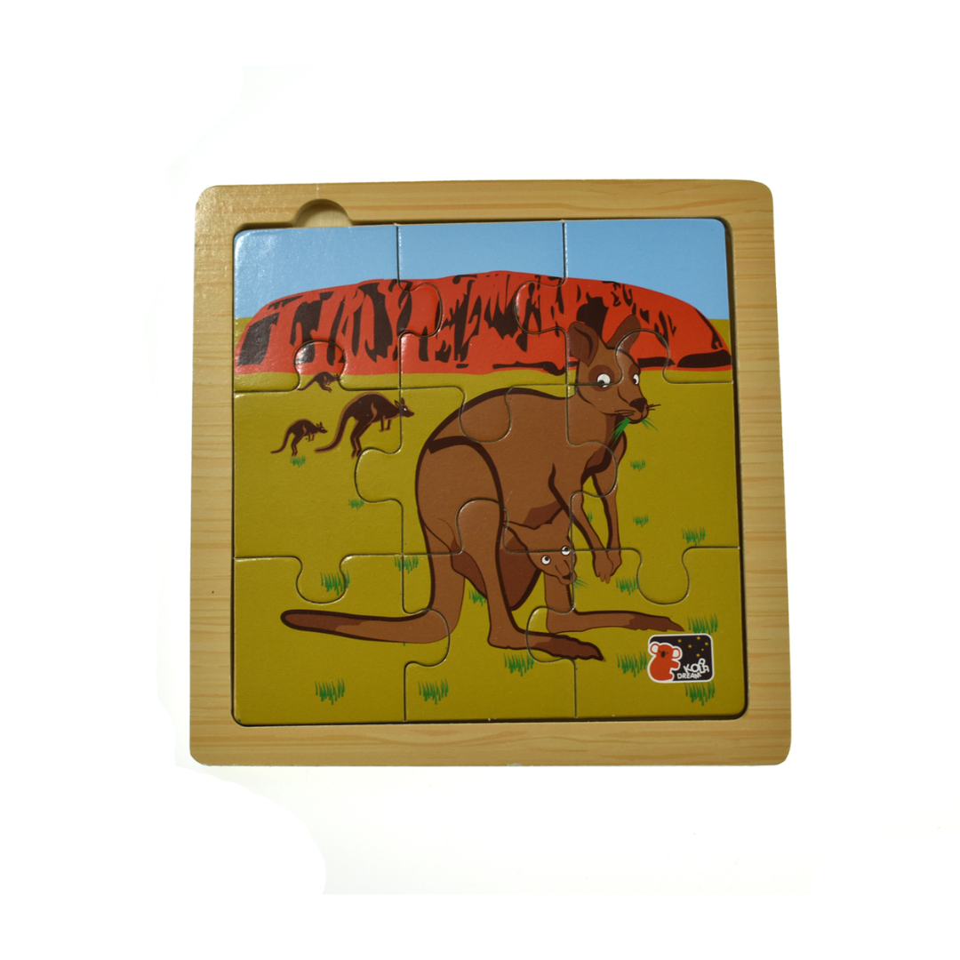 Kangaroo 9 Piece Jigsaw