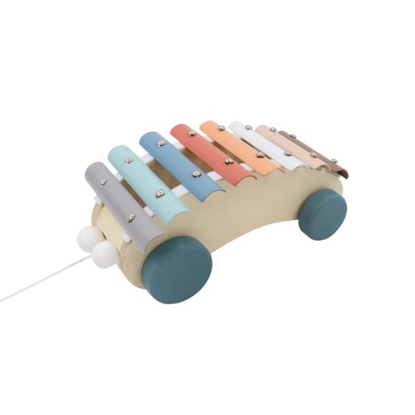 Wooden Pull Along Xylophone