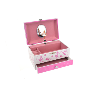 This gorgeous Ulyana Ballerina Heirloom Music Box spins to Swan Lake.